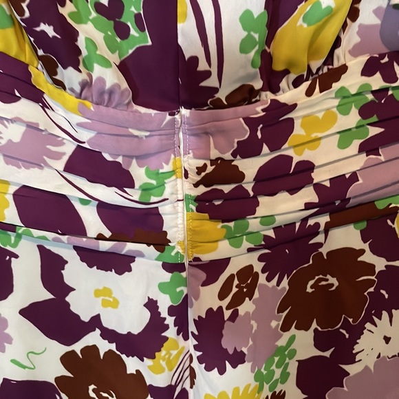 Kate Spade floral flutter sleeve dress NWOT - Picture 8 of 12